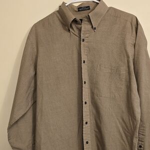 Tan Button-Up Shirt